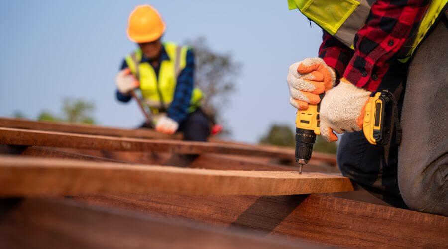 Expert tile roof repair services in Hermansville, MI